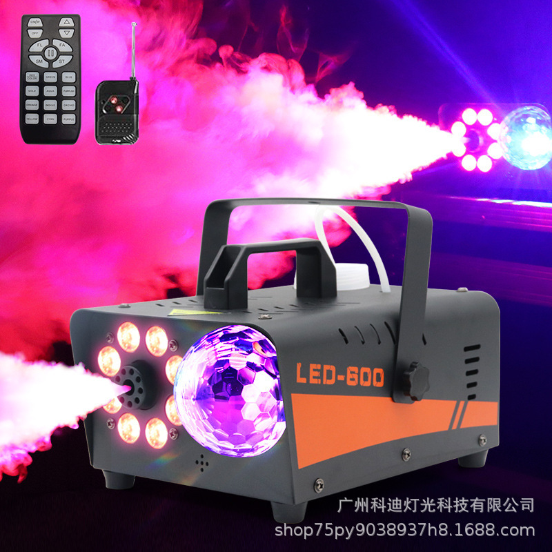 リモコン LED500W ステージスモークマシンハロウィンスモークマシンスプレーマシン 400 ワットスモークマトマイザー|undefined
