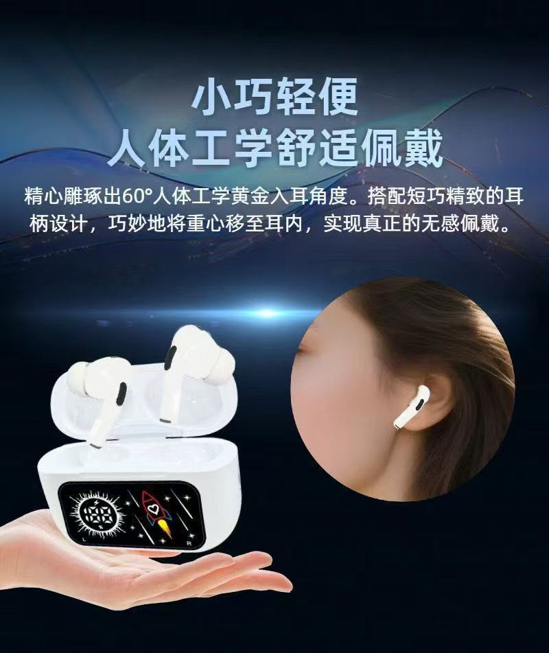 Grenzüberschreitende a11pro Bluetooth-Kopfhörer LCD-Touchscreen Farb-Display Noise Cancelling Ultra-lange Akkulaufzeit In-Ear kabellose Bluetooth-Ohrhörer