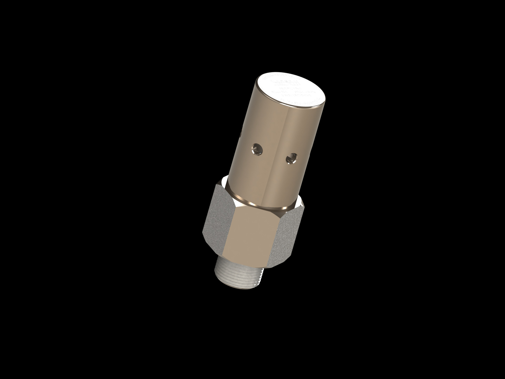 真空破坏器VR-1 小型通用螺纹 蒸汽空气破真空阀 中智精工