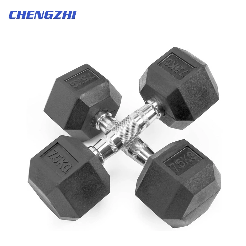 Hexagonal men's dumbbells for commercial use for gym