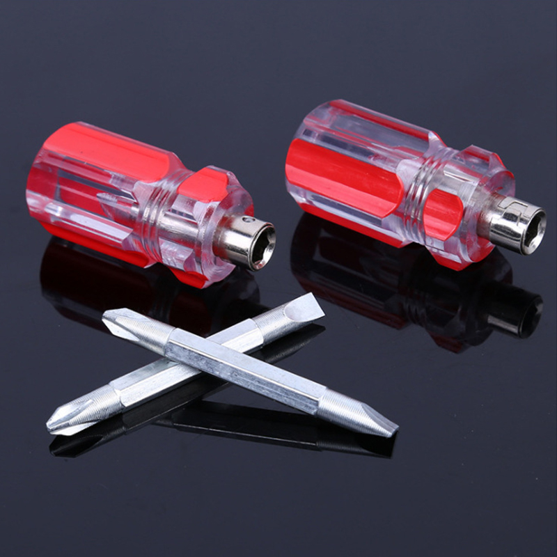 Destornillador de doble propósito con cabeza de rábano