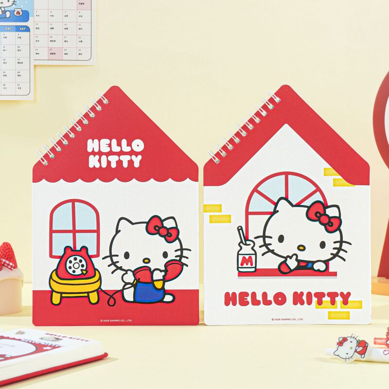 Authentic Sanrio Special-Shaped Coil Notebook A5 Hello Kitty Student Notebook Cute Diary Cartoon Notebook Authentic Sanrio Special-Shaped Coil Notebook A5 Hello Kitty Student Notebook Cute Diary Cartoon Notebook