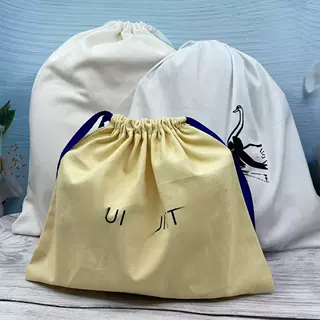 品牌服装棉布包装袋奢侈品皮具皮夹卡包包鞋子高级防尘收纳袋定制