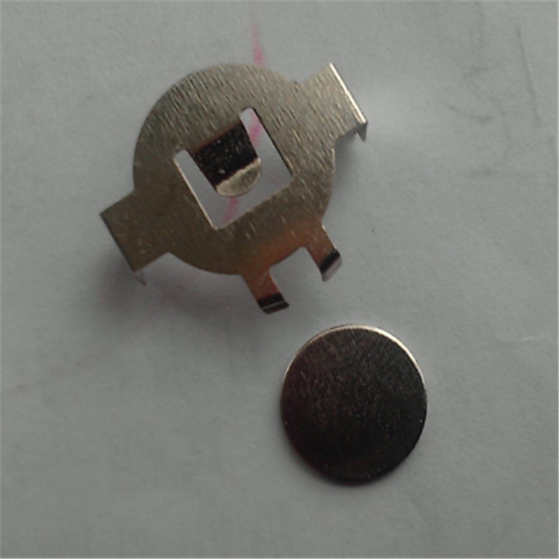 CR1632轮胎压力器传感器电池弹片 五金冲压电池扣工厂