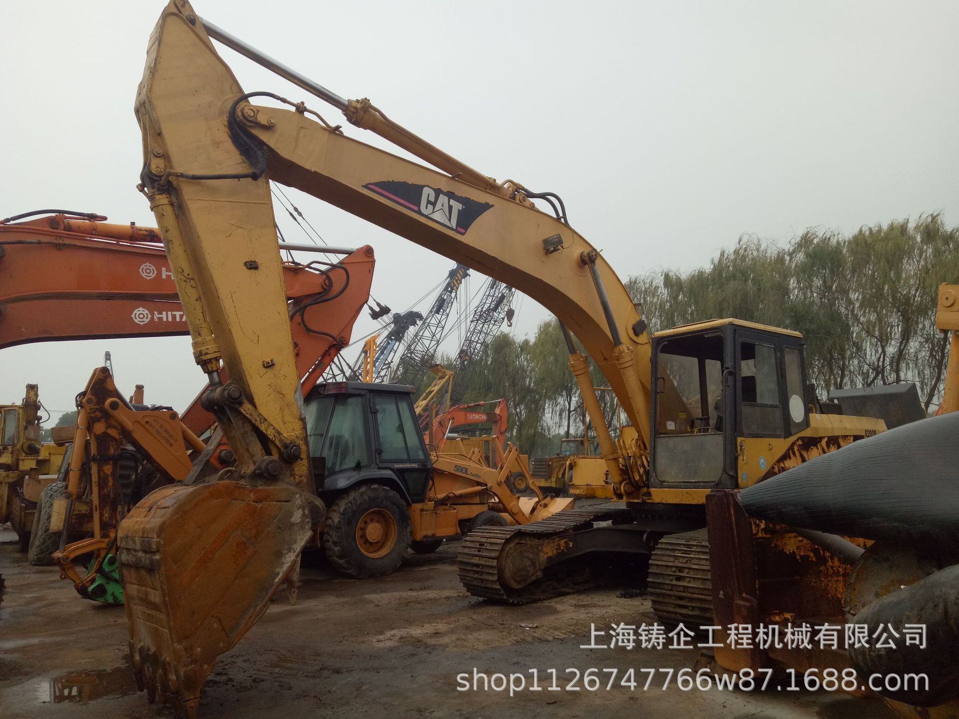 九成新卡特彼勒20吨挖机CATE200B 挖掘机钩机