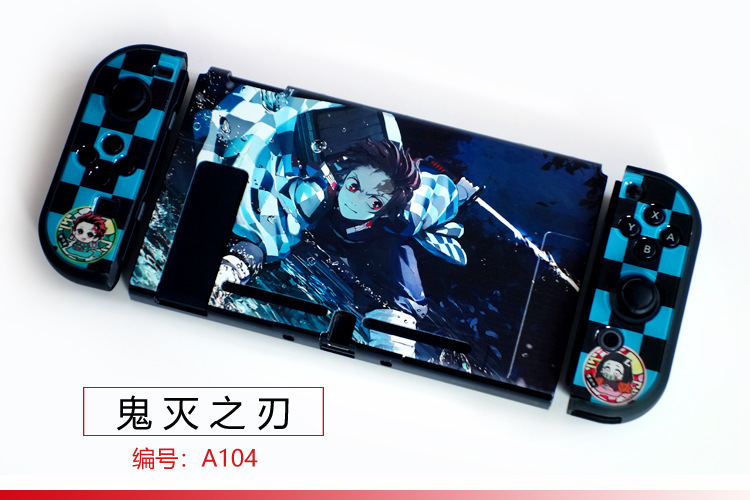 【一件】任天堂switch分体保護ケースゲームテーマカラーケース硬質保護ケース|undefined