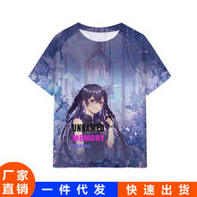 Unnamed Memory无名记忆短袖T恤全彩3D数码印花衣服上衣打底衫
