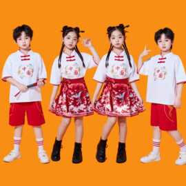六一儿童节啦啦队合唱演出小学生运动会开幕式班服幼儿园表演服装