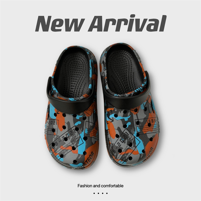 Zapatos transfronterizos para hombres de verano 2025 nuevos zapatillas antideslizantes interiores con base gruesa transpirable