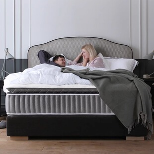 Five Star Hotel Spring Home Simmons Bed Latex Mattress Top 10 Famous Brand Thickened 20cm Cushion 1.8m Brown Mat