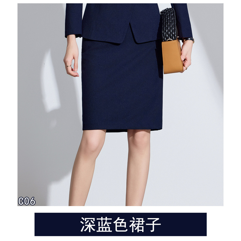 职业装西装套装女秋冬装气质女神范西服珠宝酒店经理美容师工作服|undefined