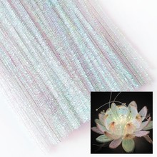 圣诞辅料金葱毛根扭扭棒 儿童幼儿园DIY创意手工材料闪光毛绒条