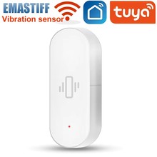 TUYA WIFI/Zigbee智能振动传感器涂鸦APP远程门窗震动报警传感器