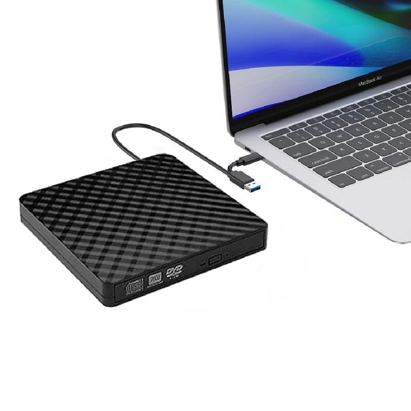 USB外付け光学ドライブ ノートパソコン一体型ユニバーサルモバイルDVDレコーダー DVDディスクプレーヤー|undefined