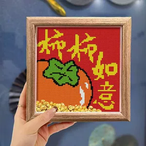 Набор материалов, DIY, детская поделка своими руками, подходит для начинающих, с вышивкой