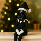 2025跨境爆款tormtrooper Christmas Elf Doll星球大战圣诞节饰品|undefined