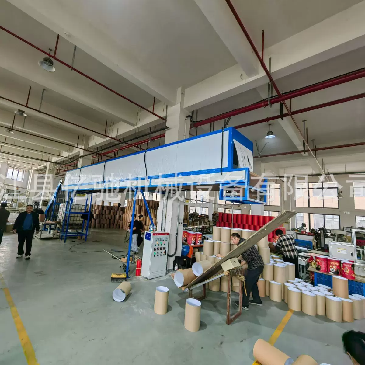 定制纸管烘干机定做纸管烘干设备纸箱纸板纸筒纸护角烘箱隧道烘道