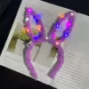 14 lamps, long-haired rabbit ears-purple color lamp