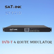 Satlink ST-6510 4CH DVB-T modulator 4 HDMI Input电视调制器