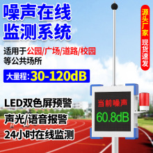 奕帆公园噪音测量仪广场噪声检测仪工地分贝仪声级计噪音监测系统