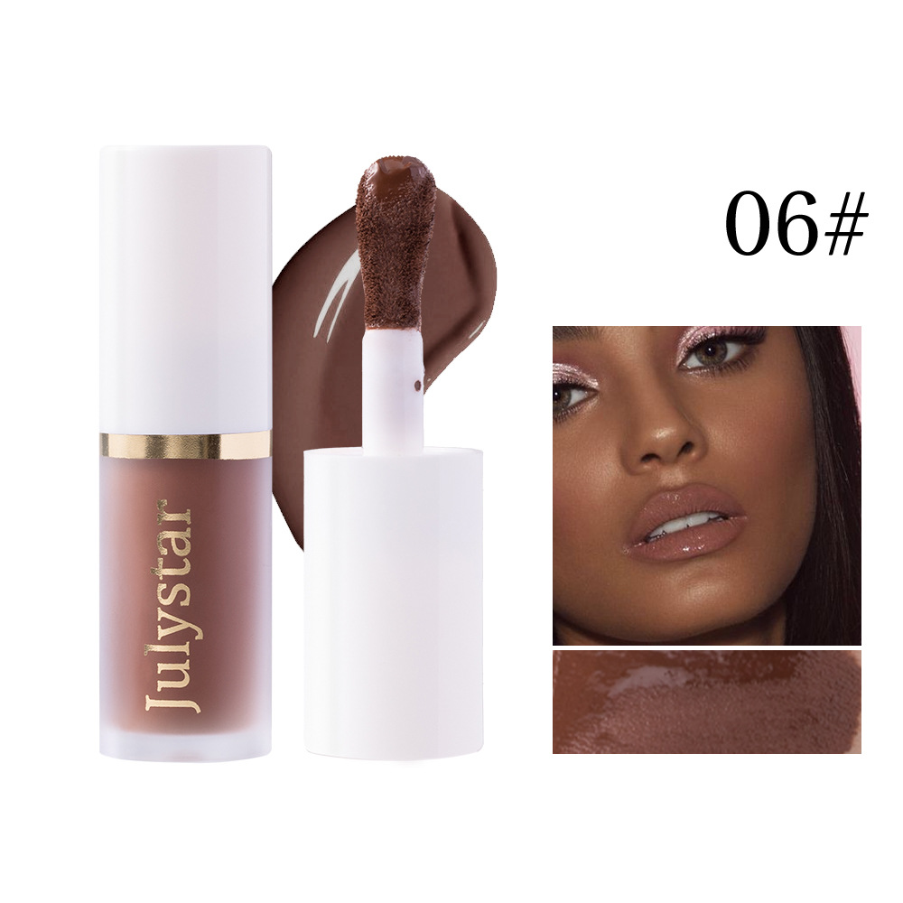 Julystar Facial Blush, Long-lasting Pearlescent Lip Brightening, Natural Highlight Contouring Liquid Set Wholesale undefined
