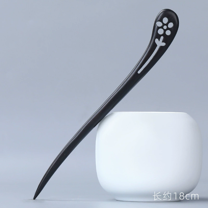Шпилька для волос (кедр sandalwood) в китайском стиле для Hanfu, ручная резьба, 10 см, высокое качество