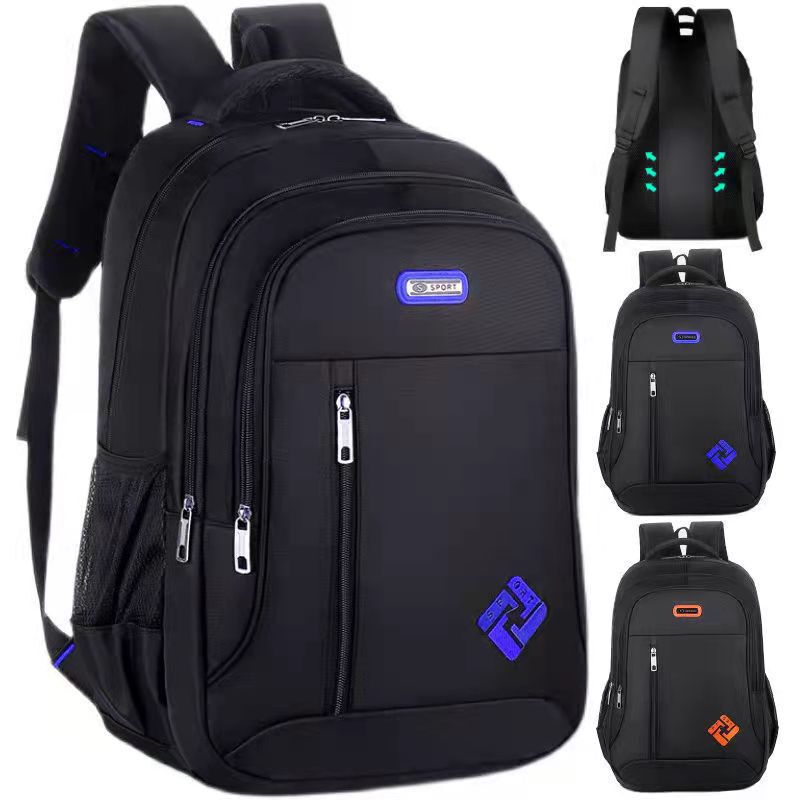 Backpack Men's Large Capacity Solid Color Business Travel Travel Bag Fashion Trendy Senior high school School Bag for Junior High School Students Backpack Men's Large Capacity Solid Color Business Travel Travel Bag Fashion Trendy Senior high school School Bag for Junior High School Students