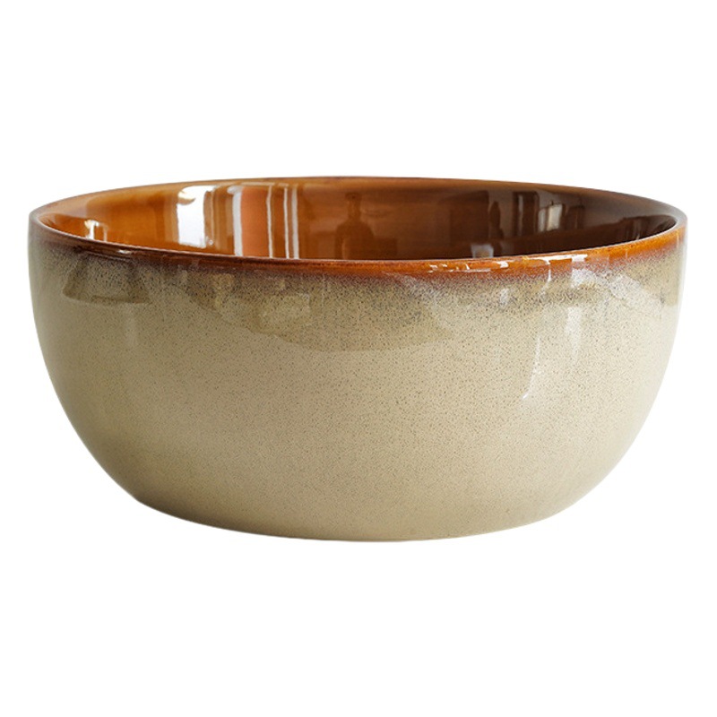 Vajilla de cerámica transfronteriza creativo tazón de ramen de frutas y verduras tazón de sopa grande vajilla personalizada tazón de ensalada vajilla para el hogar tazón