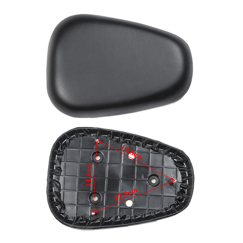 60V Harley Electric Vehicle Accessories Double Size Harley Universal Original Rear Seat Cushion Seat Cushion Backrest Modification