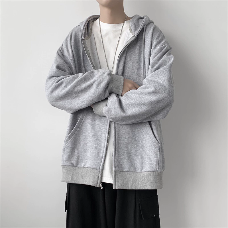 Толстовка с капюшоном oversize, теплая спортивная куртка, размеры M–5XL