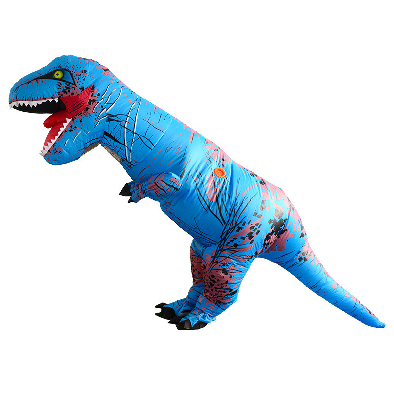 Halloween caminando dinosaurio T-Rex trajes inflables fiesta props parodia simulación disfraz espectáculo trajes de espectáculo