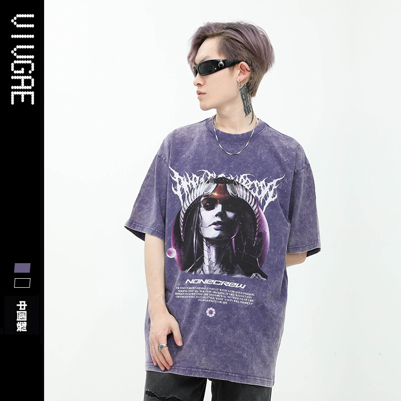 Vivgae National Tide Personalized Street Dark Wind Demon Washing…