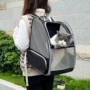 手提大容量可折叠透气猫包