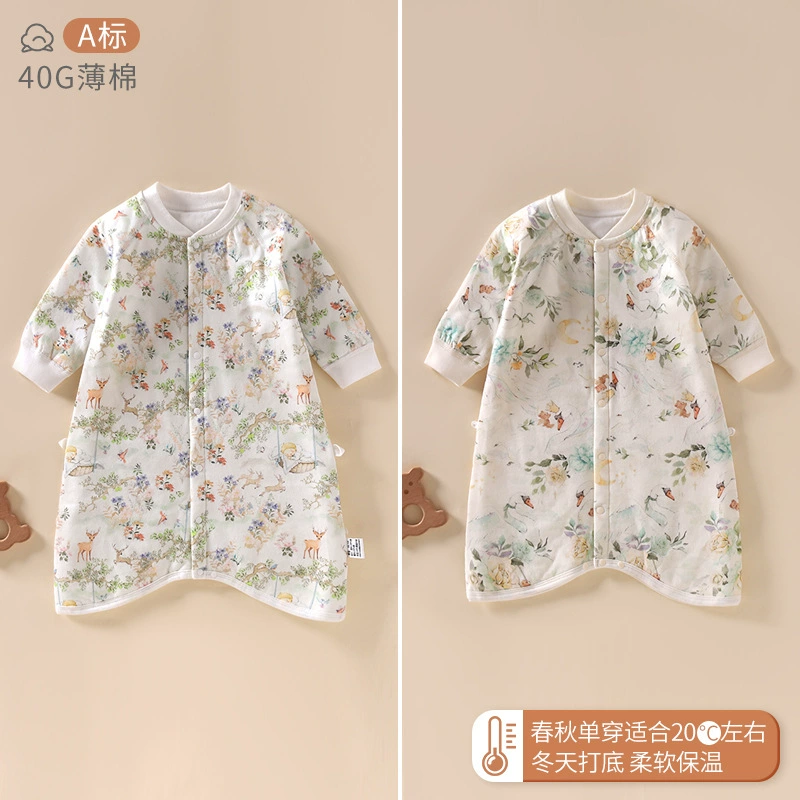 Детский спальный мешок Зимний хлопок толстый детский халат