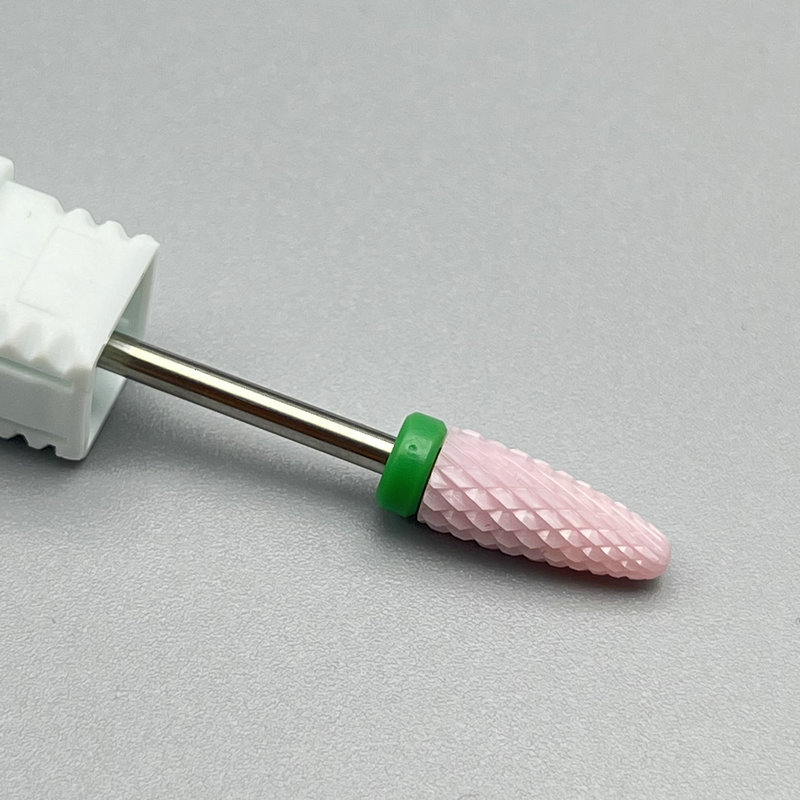 세라믹 옥수수 머리 분말 도자기 녹색 원 C