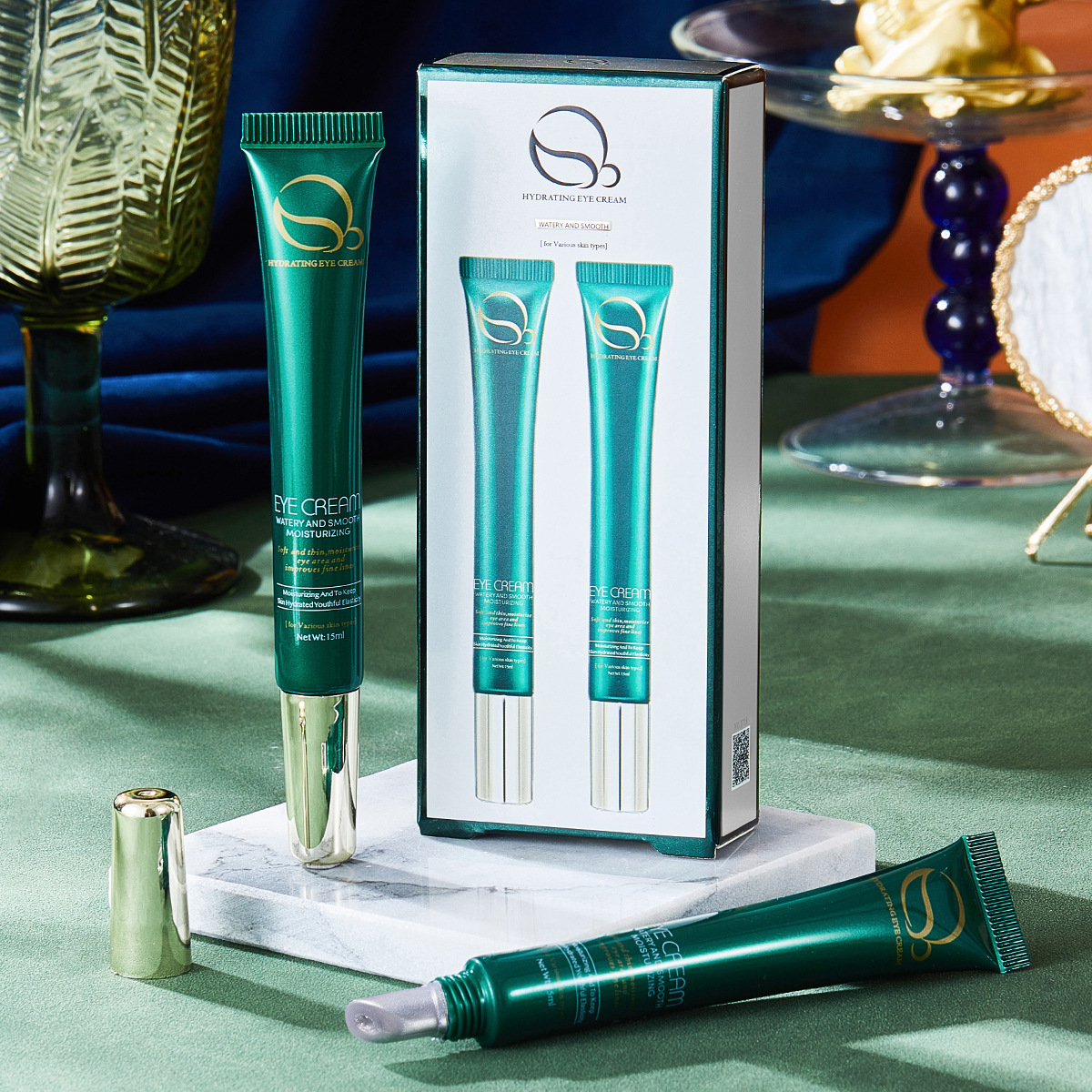 2 피스 아이 크림 세트