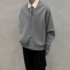 原厂高品质Jacquemus羊毛混纺开衫25ss秋冬新款男女款针织外套