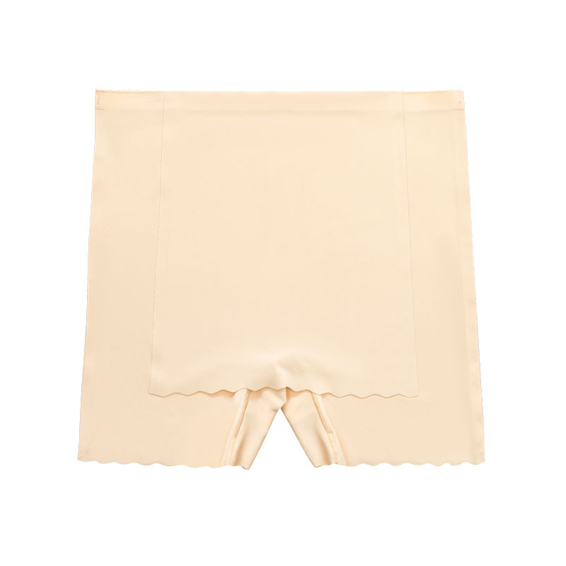 Comercio exterior respirable hielo damas pantalones de seguridad anti-luz y cubierta triangular sin marcas leggings de cintura alta para mujeres