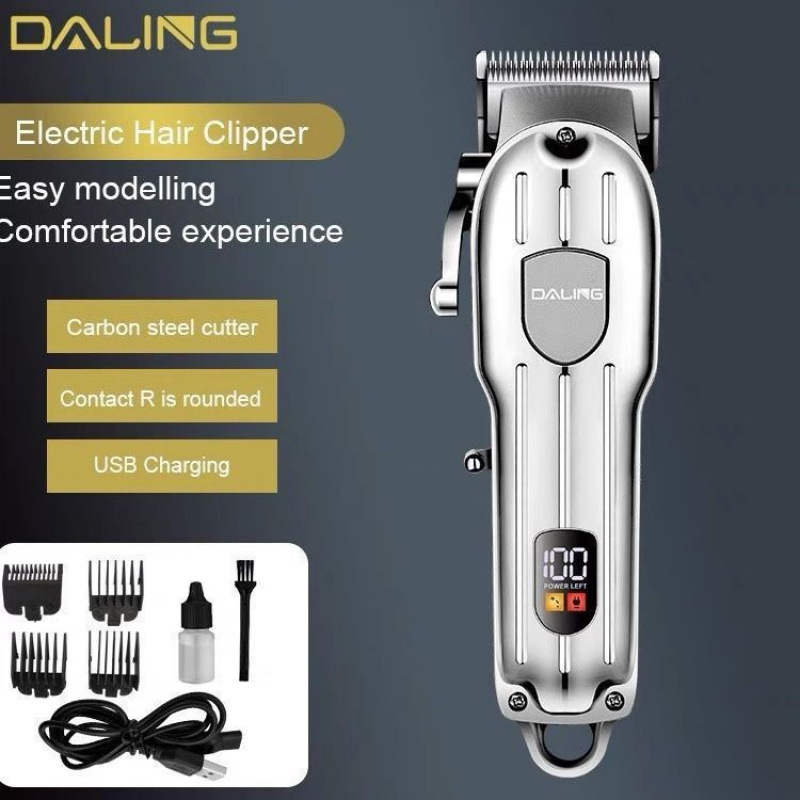 DALING-1538A New Rechargeable Hair Clipper, High-Power Electric Hair Trimmer for Cross-Border Pet Use