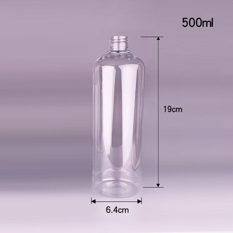 Vial transparente de 500 ml