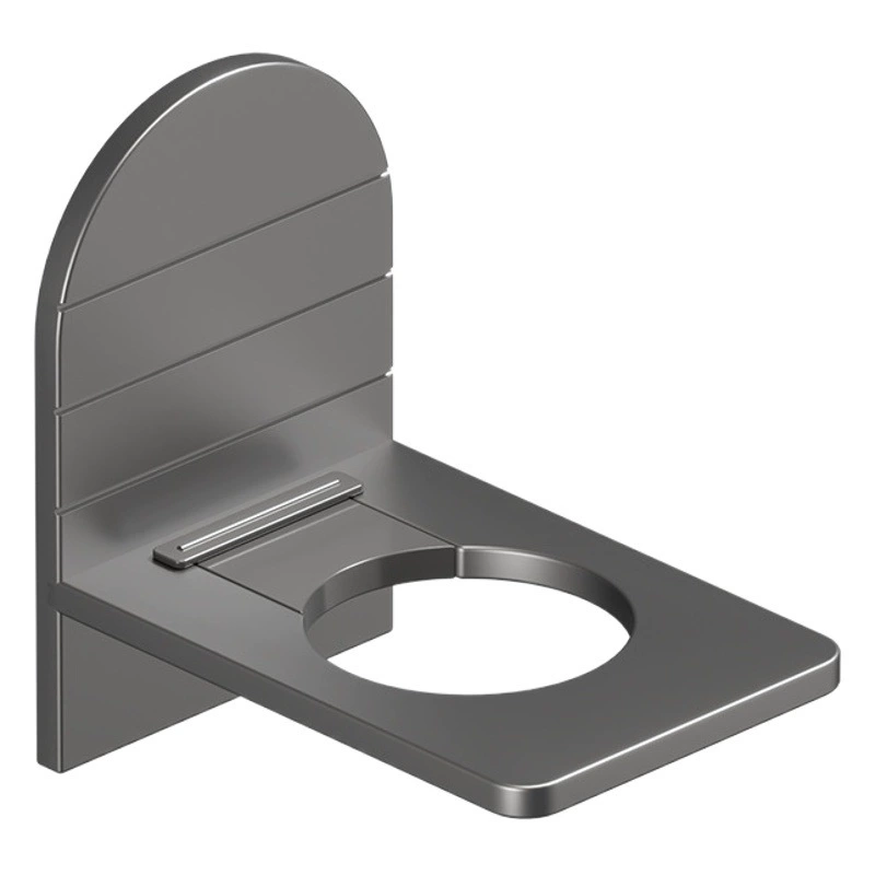 Безударная настенная вертикальная вешалка для хранения Гель для душа Кронштейн для дезинфицирующего средства для рук Кухонная настенная вешалка для моющих средств