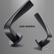 居思安专用室内家用卧室门锁磁吸一体现代简约门把手房门锁静音锁