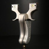 Металлическая элитная тяжелая рогатка с плоскими резинками, новая коллекция, официальный флагманский магазин