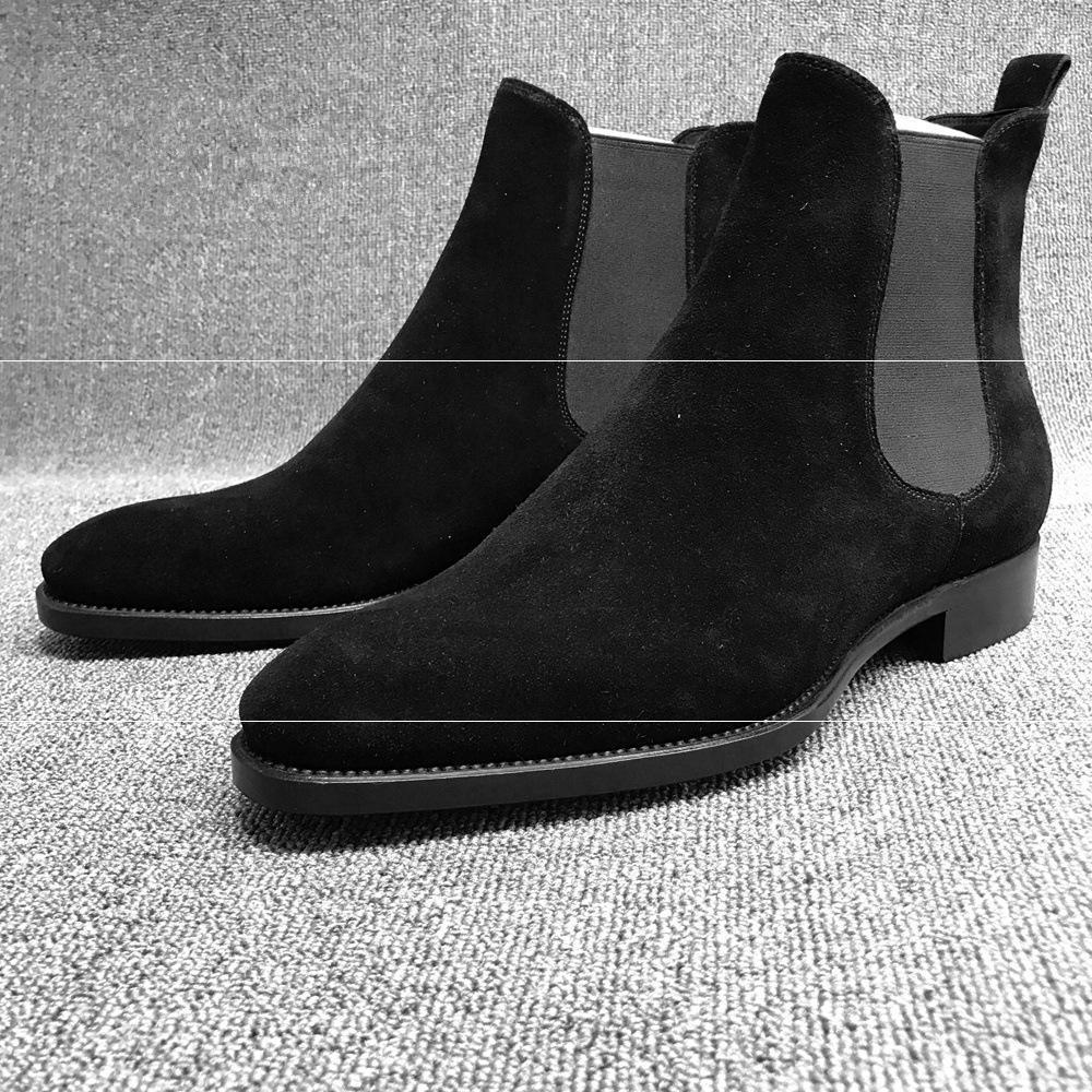 Martin Chelsea Boots For Men Winter Walk...