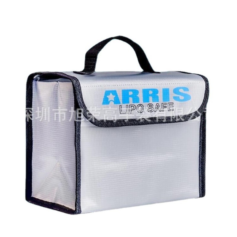 电池安全袋防水防爆袋锂电池收纳包航模厂家大疆无人机包可印LOGO