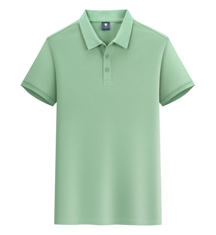 Poloシャツカスタム印刷刺繍ロゴ半袖長パイル綿襟作業服活動poloシャツ対外貿易tシャツ|undefined