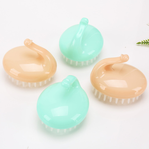 Shampoo Brush Shampoo Massage Comb Scalp Protection Claw Head Massager Meridian Brush Baby Silicone Shampoo Brush