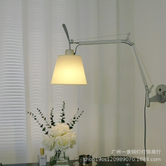 イタリアartemide tolomeoロッカーアーム伸縮デザイナー客間書斎中古ベッドヘッド読書壁灯