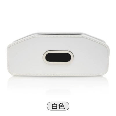 New Car Storage Box, Car storage bag/box - white-foldable-chair-back-storage-box