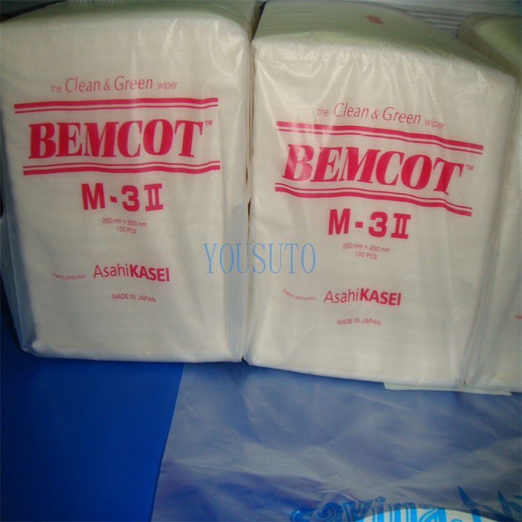 日本bemcot旭化成擦拭纸ベンコットM-3工业无尘纸100片/包30包/箱